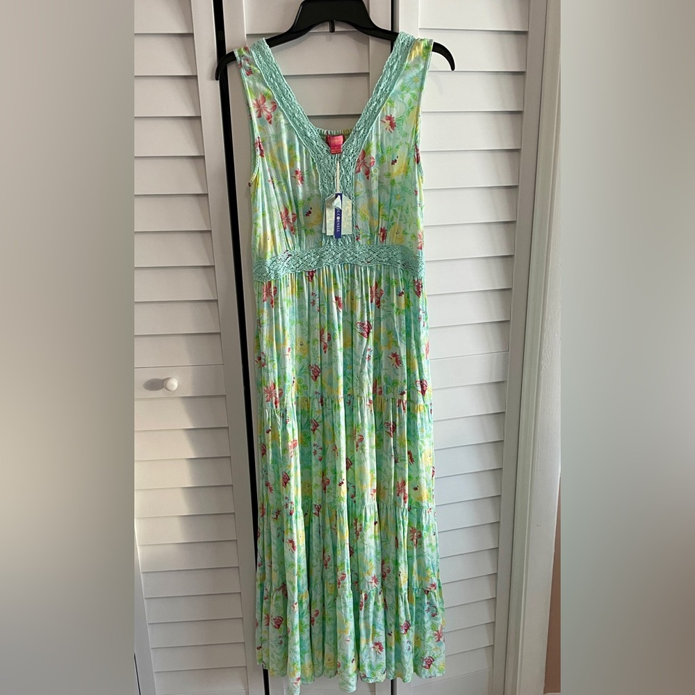 April Cornell, Long dress, size Medium, soft Cotton